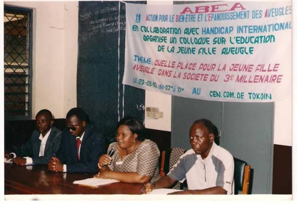 Formation des filles aveugles à Lomé: 2021