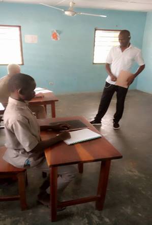 Formation des filles aveugles à Sokodé