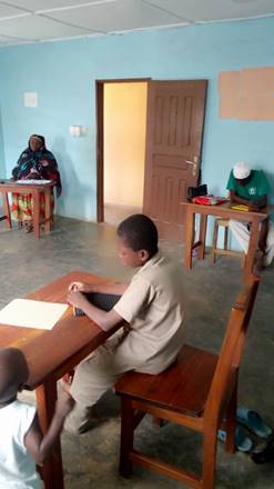 Formation des filles aveugles à Sokodé