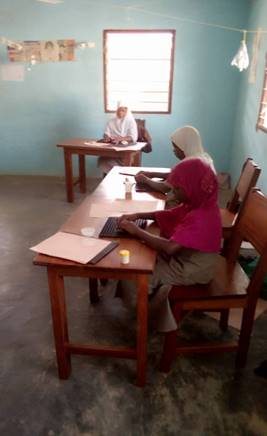 Formation des filles aveugles à Sokodé
