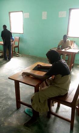 Formation des filles aveugles à Sokodé